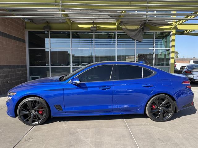 used 2022 Genesis G70 car, priced at $31,777