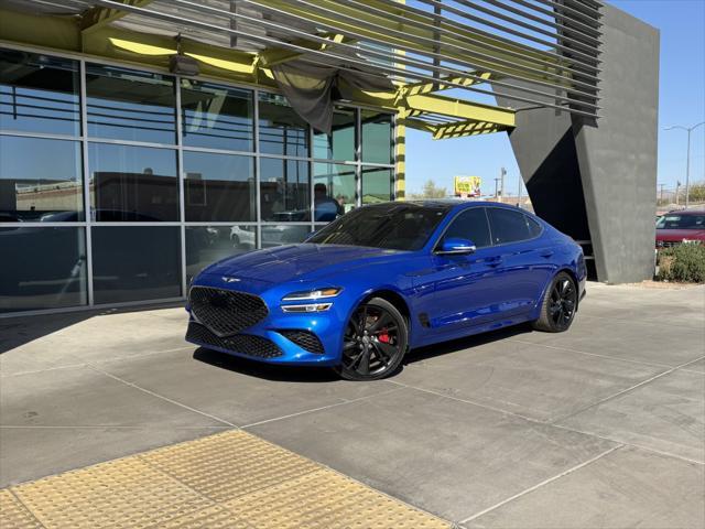 used 2022 Genesis G70 car, priced at $31,777