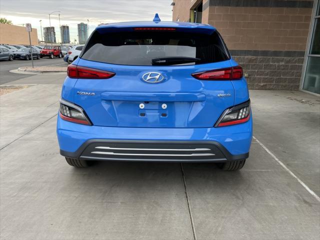 used 2022 Hyundai Kona EV car, priced at $21,777