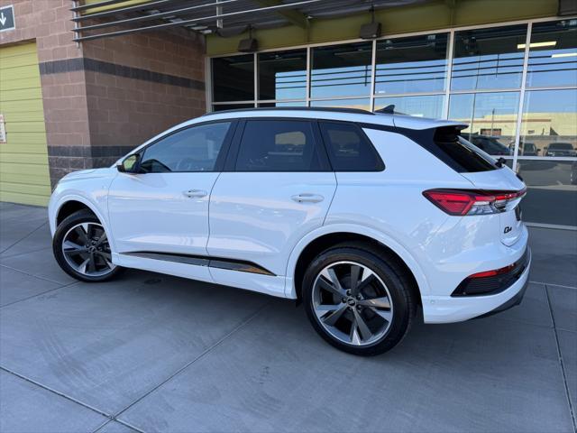 used 2023 Audi Q4 e-tron car, priced at $36,977