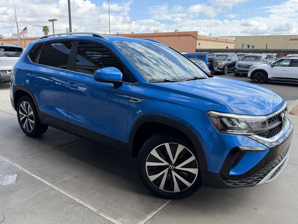 used 2024 Volkswagen Taos car, priced at $20,977
