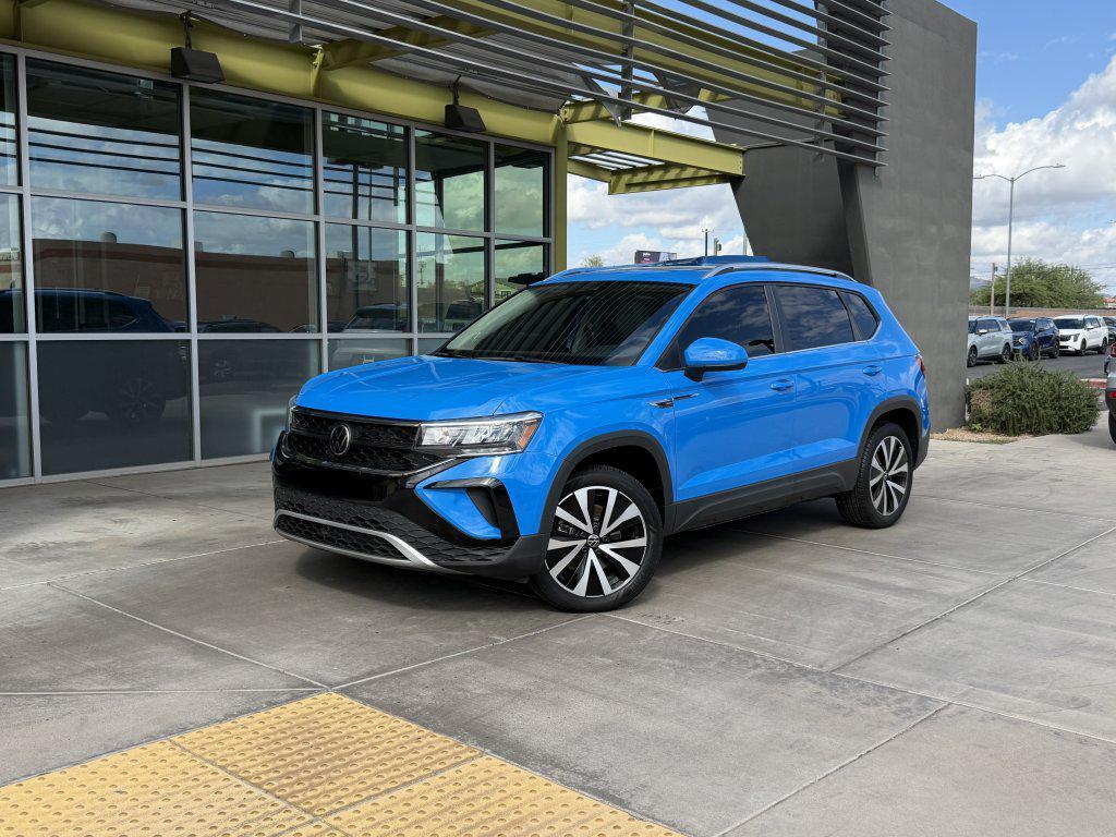 used 2024 Volkswagen Taos car, priced at $20,977