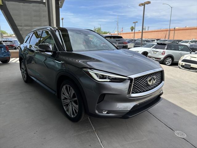 used 2022 INFINITI QX50 car, priced at $33,477