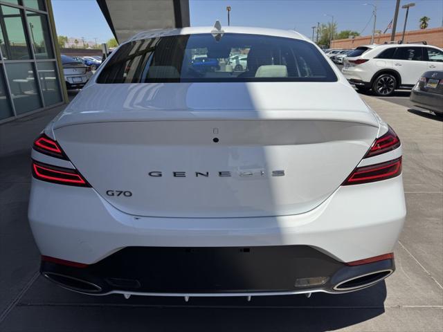 used 2024 Genesis G70 car, priced at $32,277