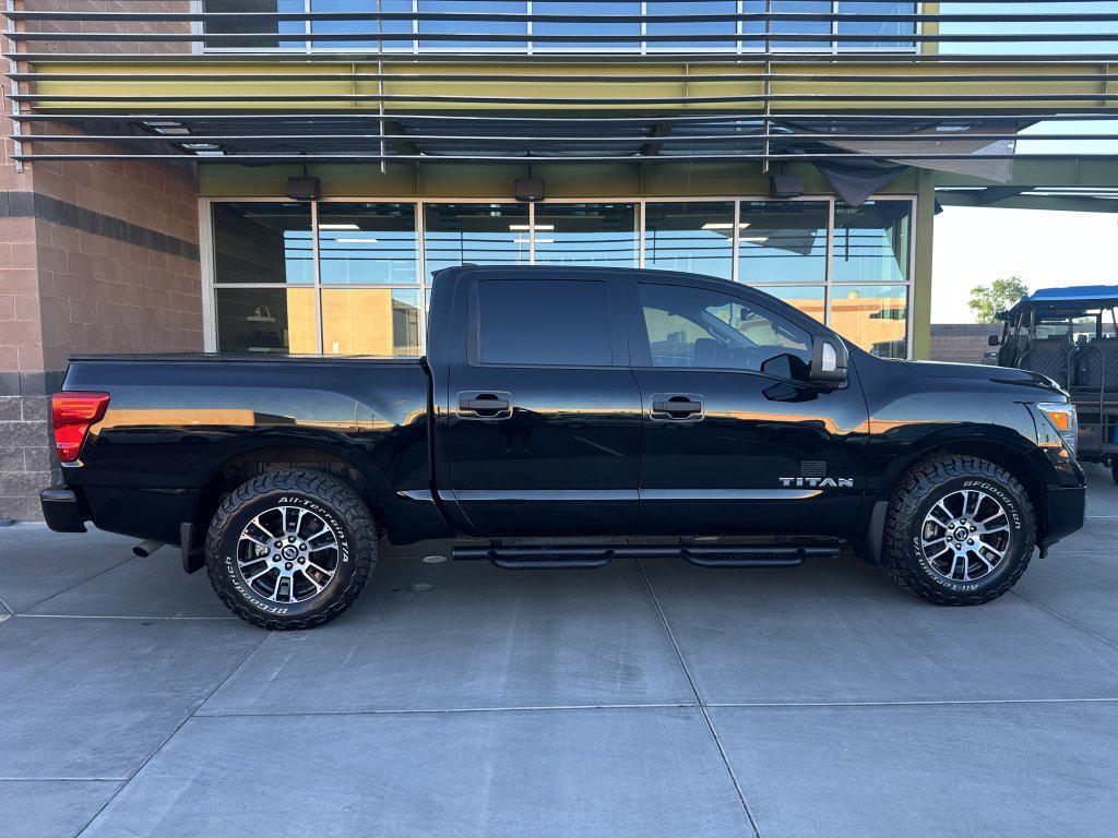 used 2022 Nissan Titan car, priced at $26,977