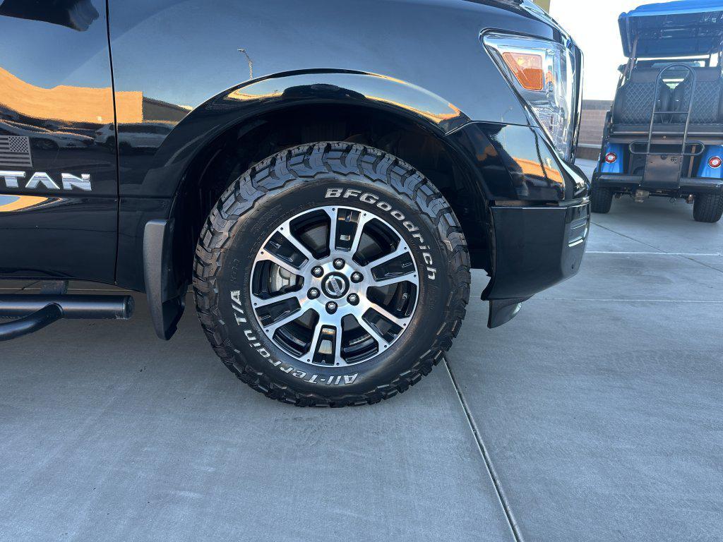 used 2022 Nissan Titan car, priced at $26,977