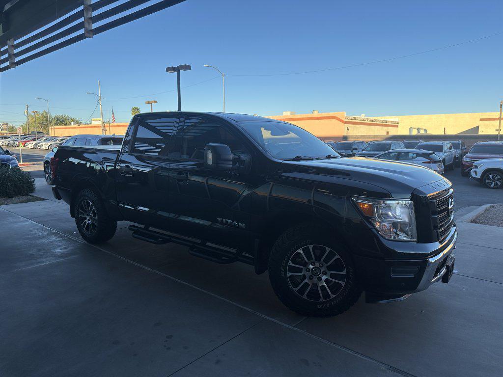 used 2022 Nissan Titan car, priced at $26,977