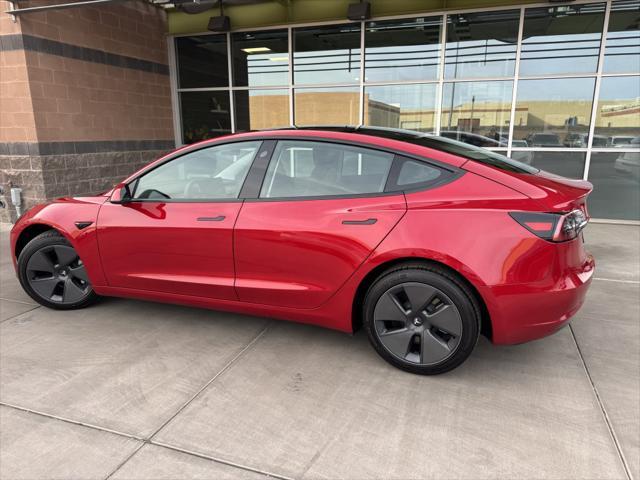 used 2023 Tesla Model 3 car, priced at $27,977