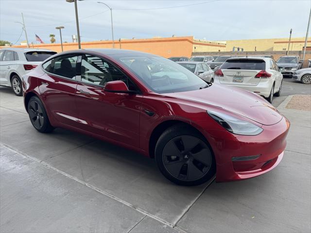 used 2023 Tesla Model 3 car, priced at $27,977