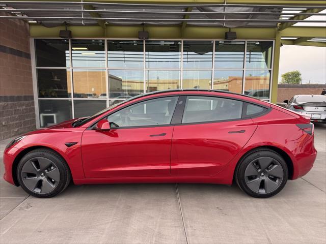 used 2023 Tesla Model 3 car, priced at $27,977