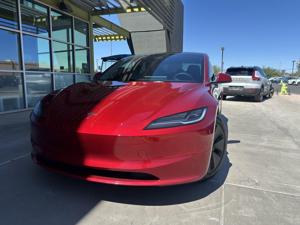 used 2024 Tesla Model 3 car, priced at $32,477