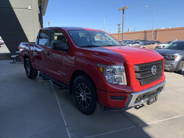 used 2022 Nissan Titan car, priced at $29,277