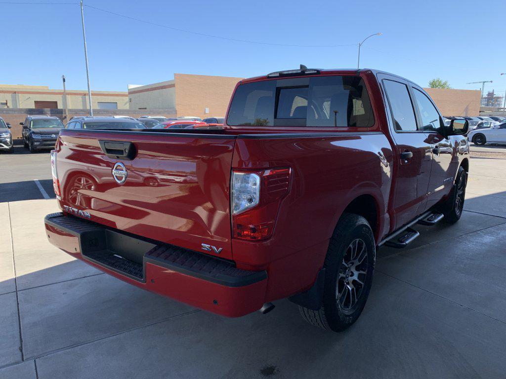 used 2022 Nissan Titan car, priced at $28,697