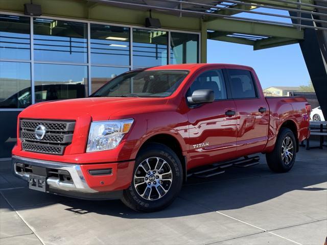 used 2022 Nissan Titan car, priced at $29,277