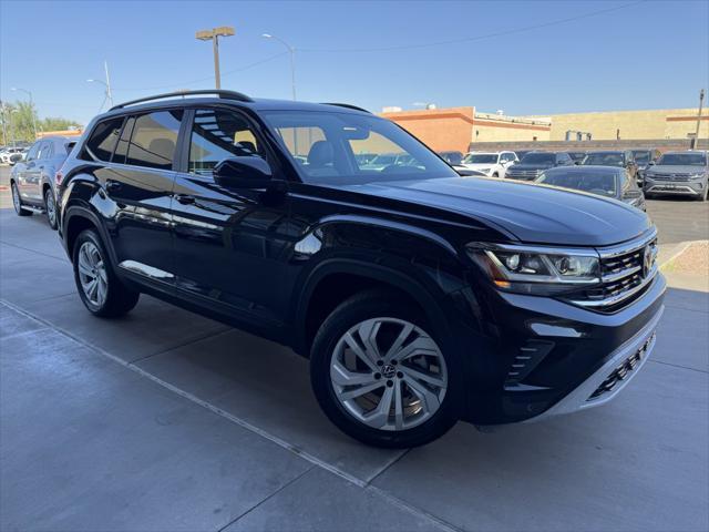 used 2021 Volkswagen Atlas car, priced at $26,777