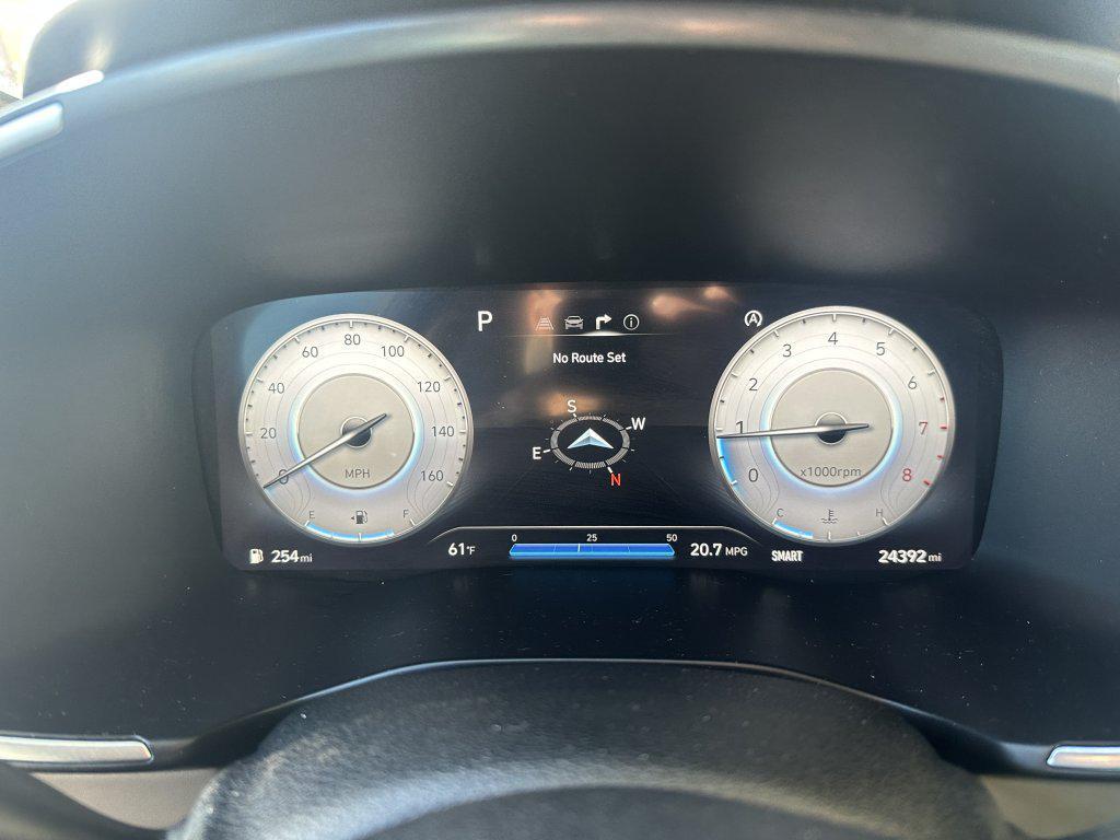 used 2021 Hyundai Santa Fe car, priced at $23,777