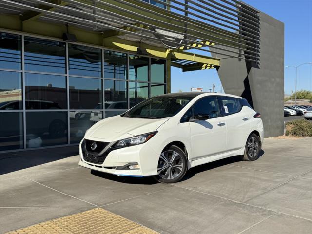 used 2021 Nissan Leaf car, priced at $18,777