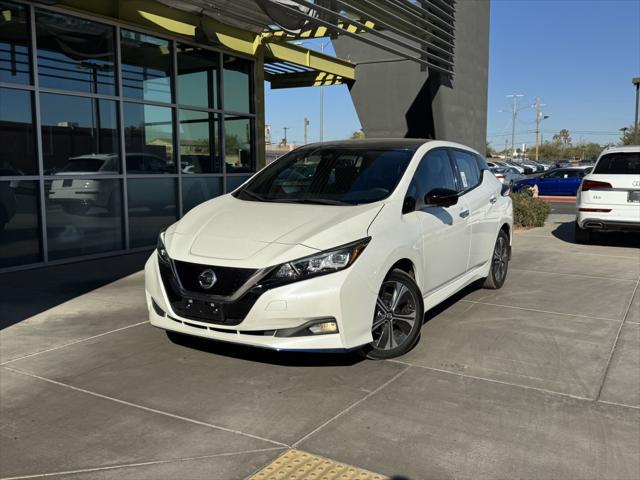 used 2021 Nissan Leaf car, priced at $18,777