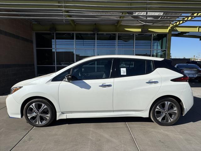 used 2021 Nissan Leaf car, priced at $18,777