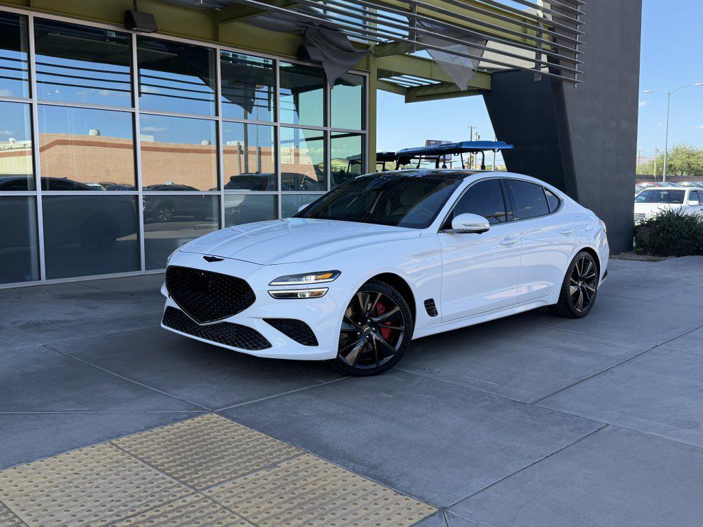 used 2022 Genesis G70 car, priced at $31,977
