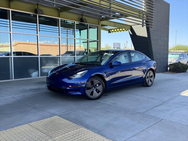 used 2023 Tesla Model 3 car, priced at $29,277