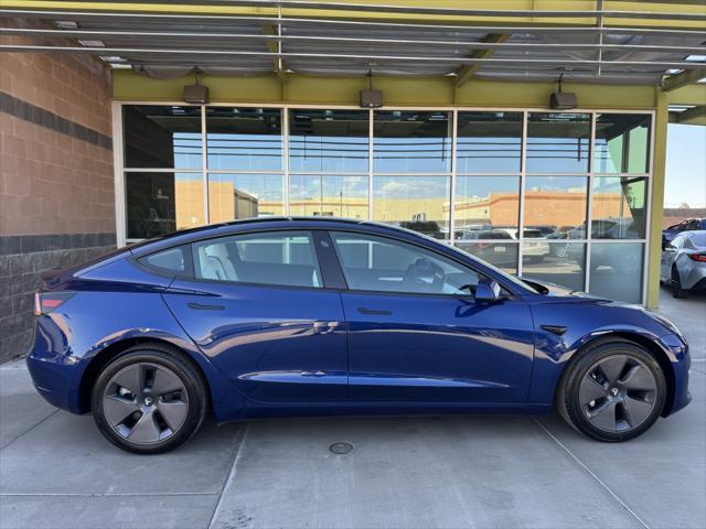 used 2023 Tesla Model 3 car, priced at $29,277