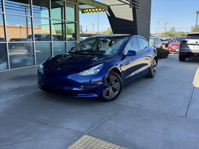 used 2023 Tesla Model 3 car, priced at $29,277