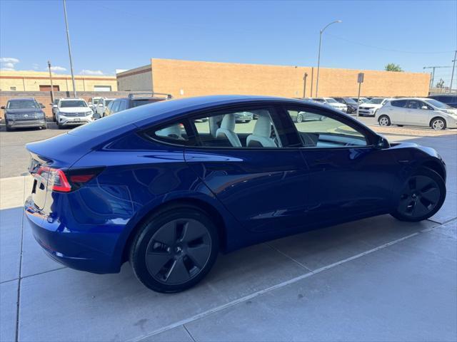 used 2023 Tesla Model 3 car, priced at $29,277