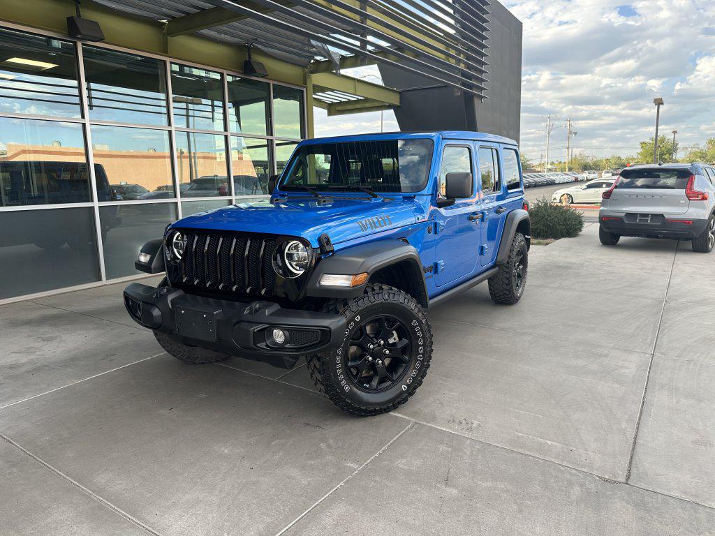 used 2021 Jeep Wrangler car, priced at $28,977