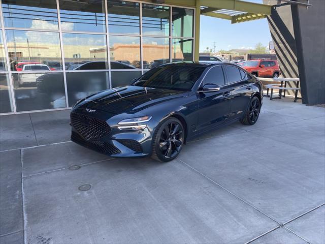 used 2023 Genesis G70 car, priced at $31,477