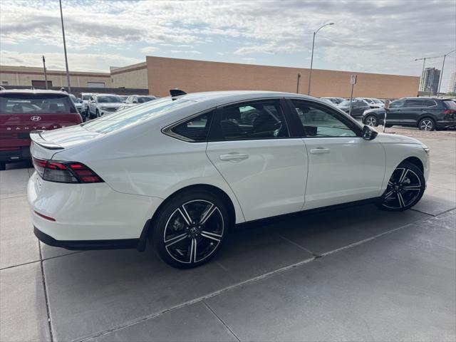 used 2023 Honda Accord Hybrid car, priced at $27,677