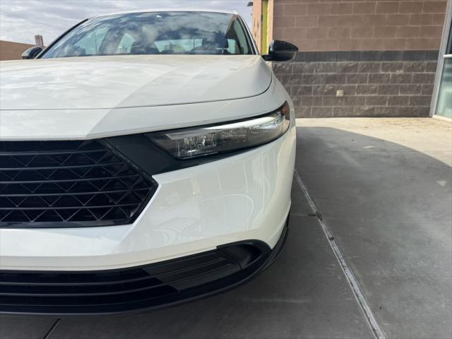 used 2023 Honda Accord Hybrid car, priced at $27,677