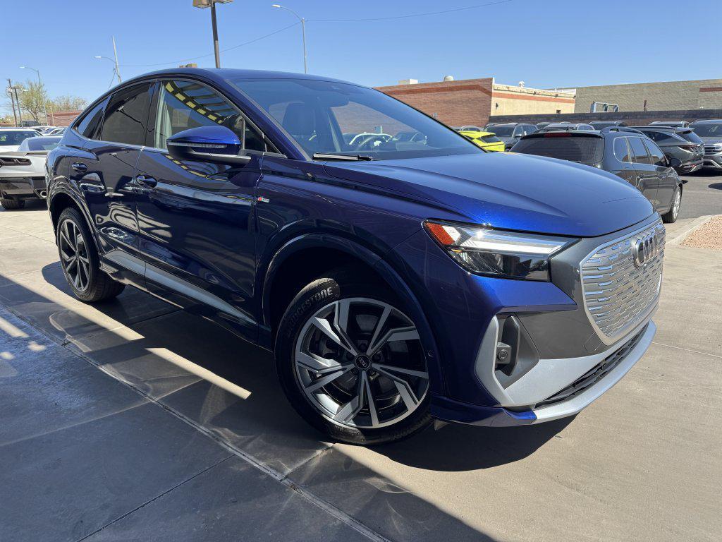 used 2023 Audi Q4 e-tron car, priced at $32,977