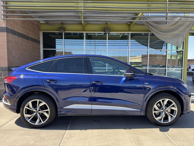 used 2023 Audi Q4 e-tron car, priced at $32,977