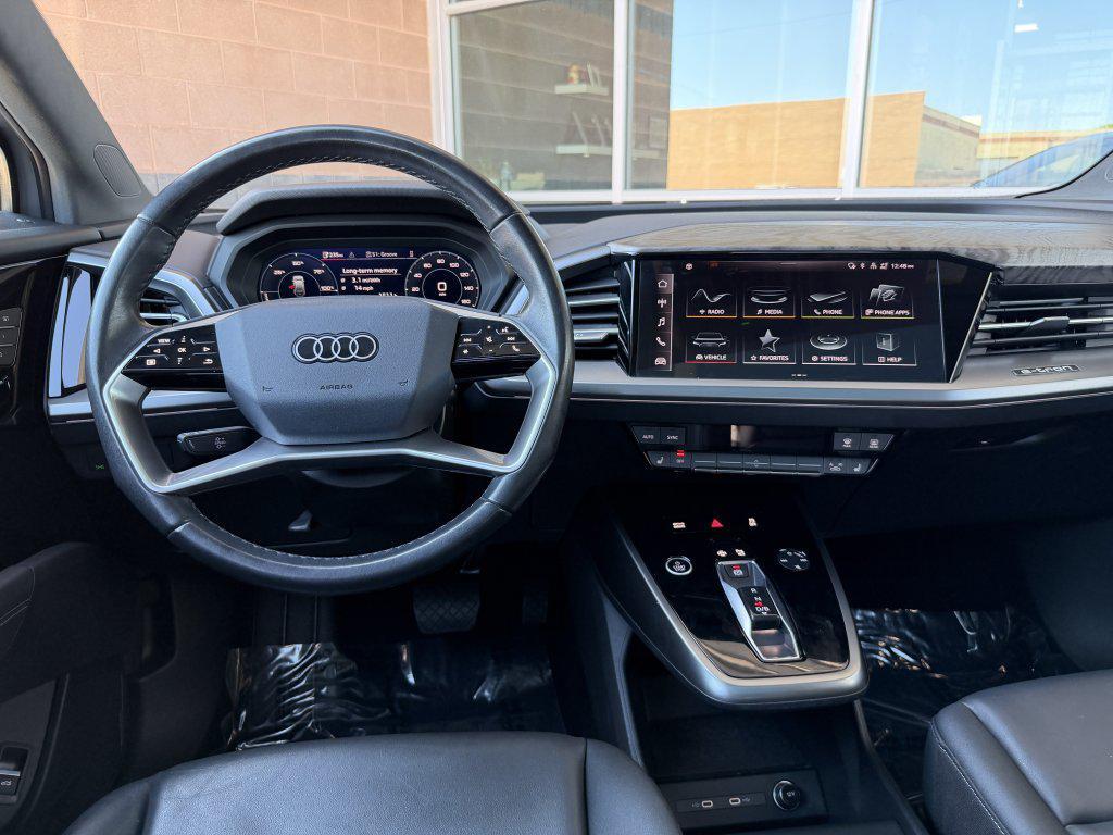 used 2023 Audi Q4 e-tron car, priced at $23,977