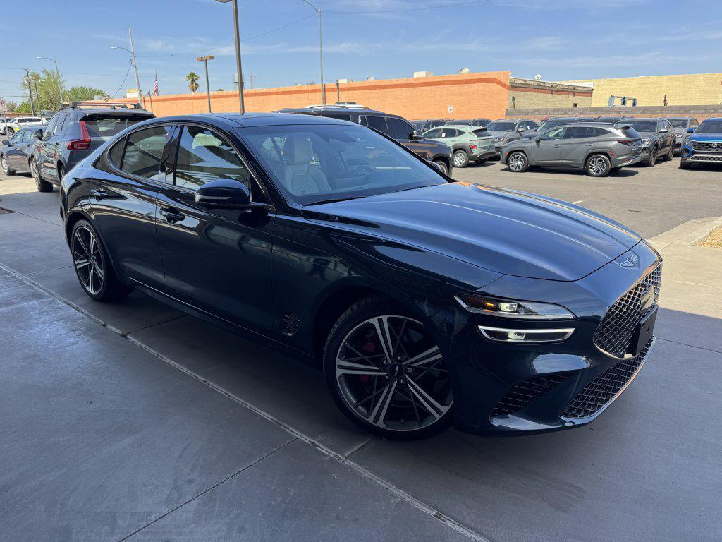 used 2024 Genesis G70 car, priced at $36,677
