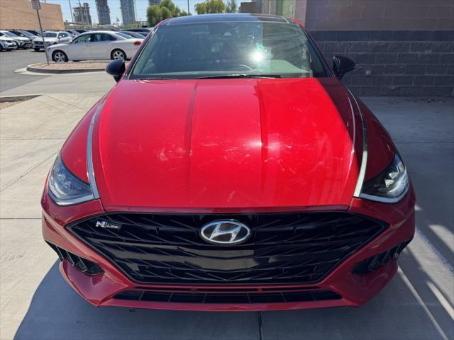 used 2021 Hyundai Sonata car, priced at $23,977