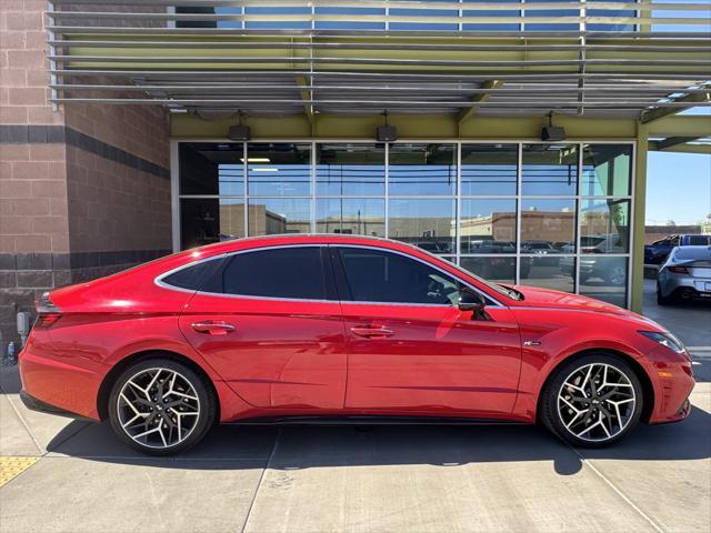 used 2021 Hyundai Sonata car, priced at $23,977