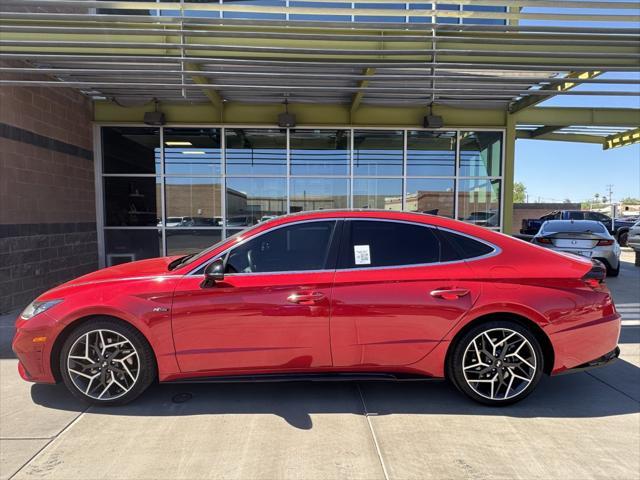 used 2021 Hyundai Sonata car, priced at $23,977