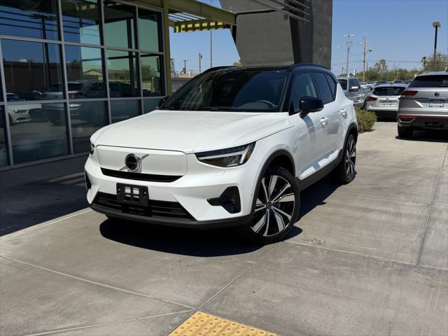 used 2023 Volvo XC40 Recharge Pure Electric car, priced at $27,977