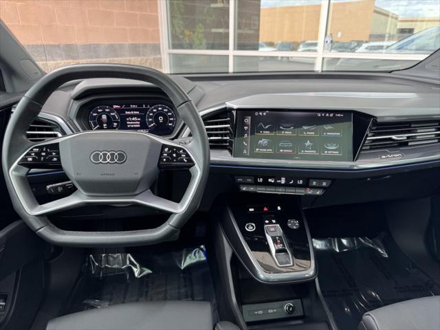 used 2024 Audi Q4 e-tron car, priced at $39,977