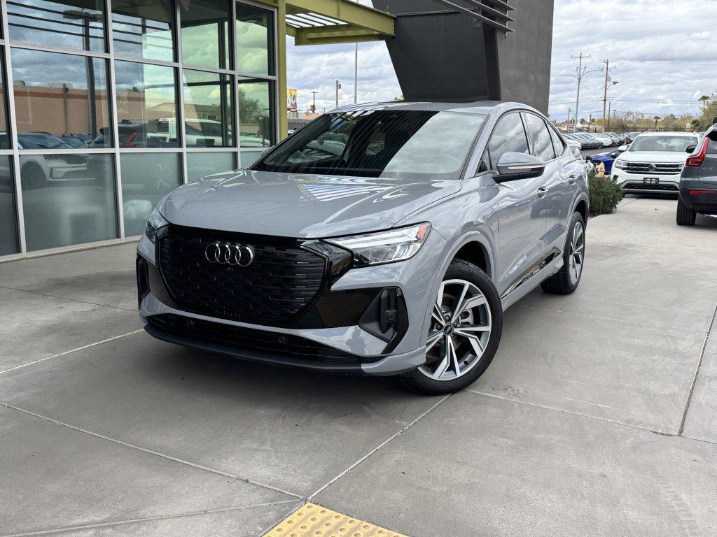 used 2024 Audi Q4 e-tron car, priced at $37,477