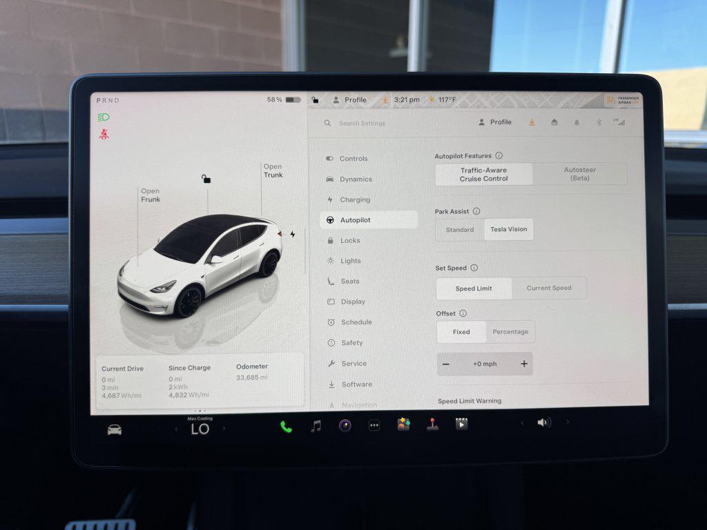 used 2022 Tesla Model Y car, priced at $28,977
