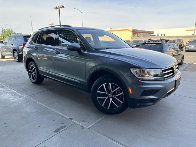 used 2021 Volkswagen Tiguan car, priced at $22,497