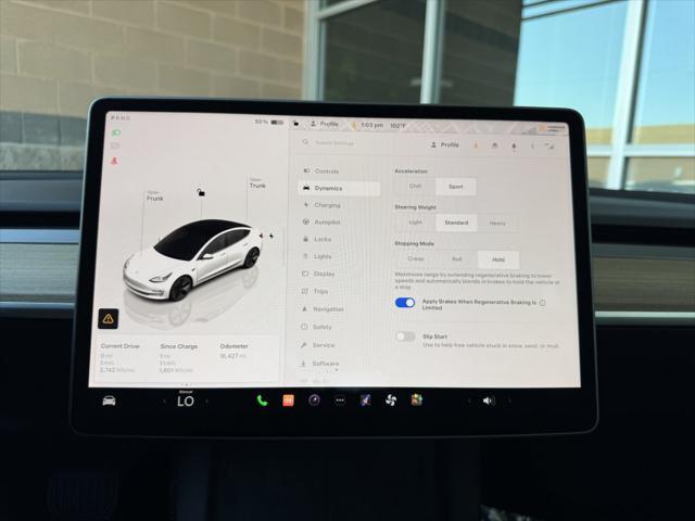 used 2023 Tesla Model 3 car, priced at $31,977