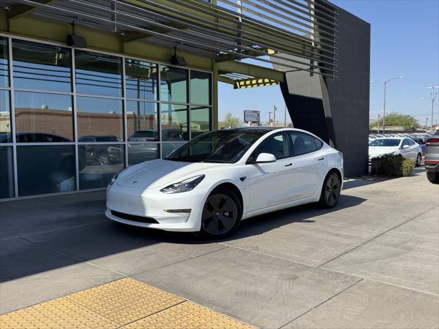 used 2023 Tesla Model 3 car, priced at $31,977