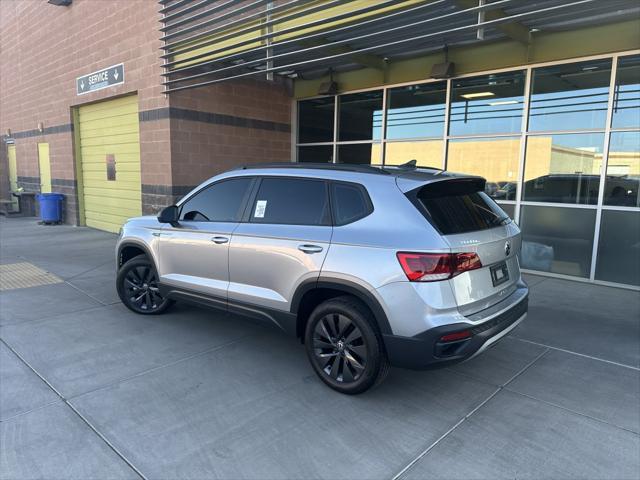 used 2024 Volkswagen Taos car, priced at $19,477