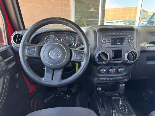 used 2015 Jeep Wrangler Unlimited car, priced at $21,977