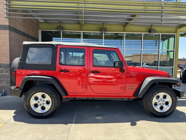 used 2015 Jeep Wrangler Unlimited car, priced at $21,977