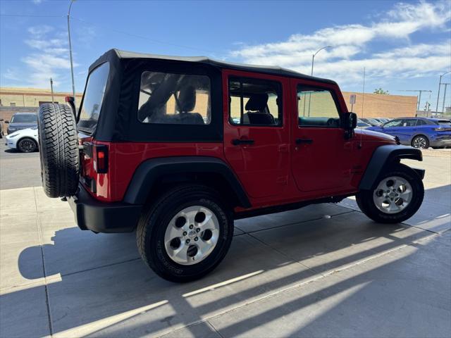 used 2015 Jeep Wrangler Unlimited car, priced at $21,977